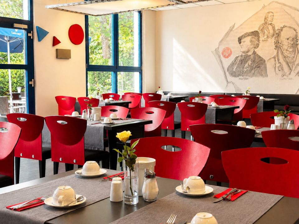 Frühstücken im Bistro