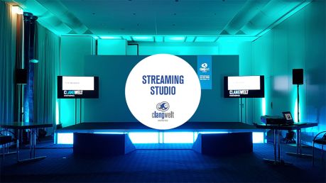 Hybrid Veranstaltungen im Transmar Travel Hotel - STREAMING STUDIO by clangwelt